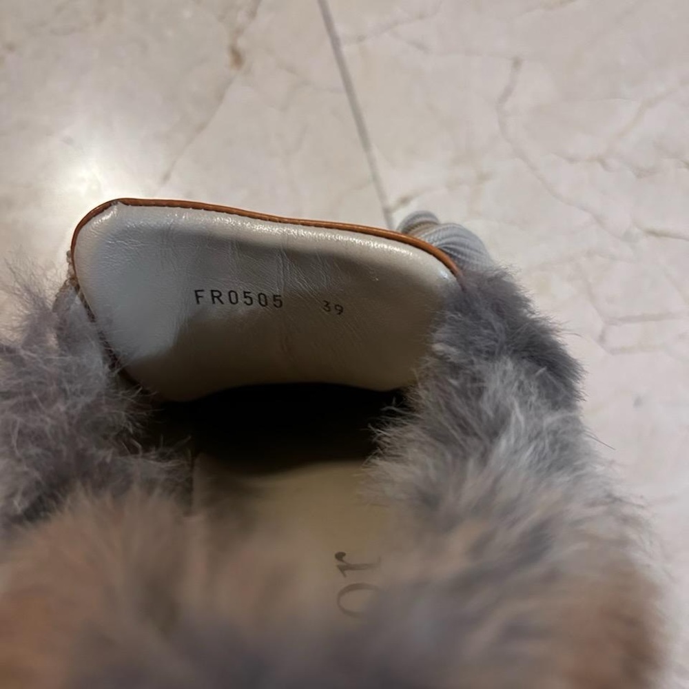 Dior fur & suede sneakers - Picture 5 of 7